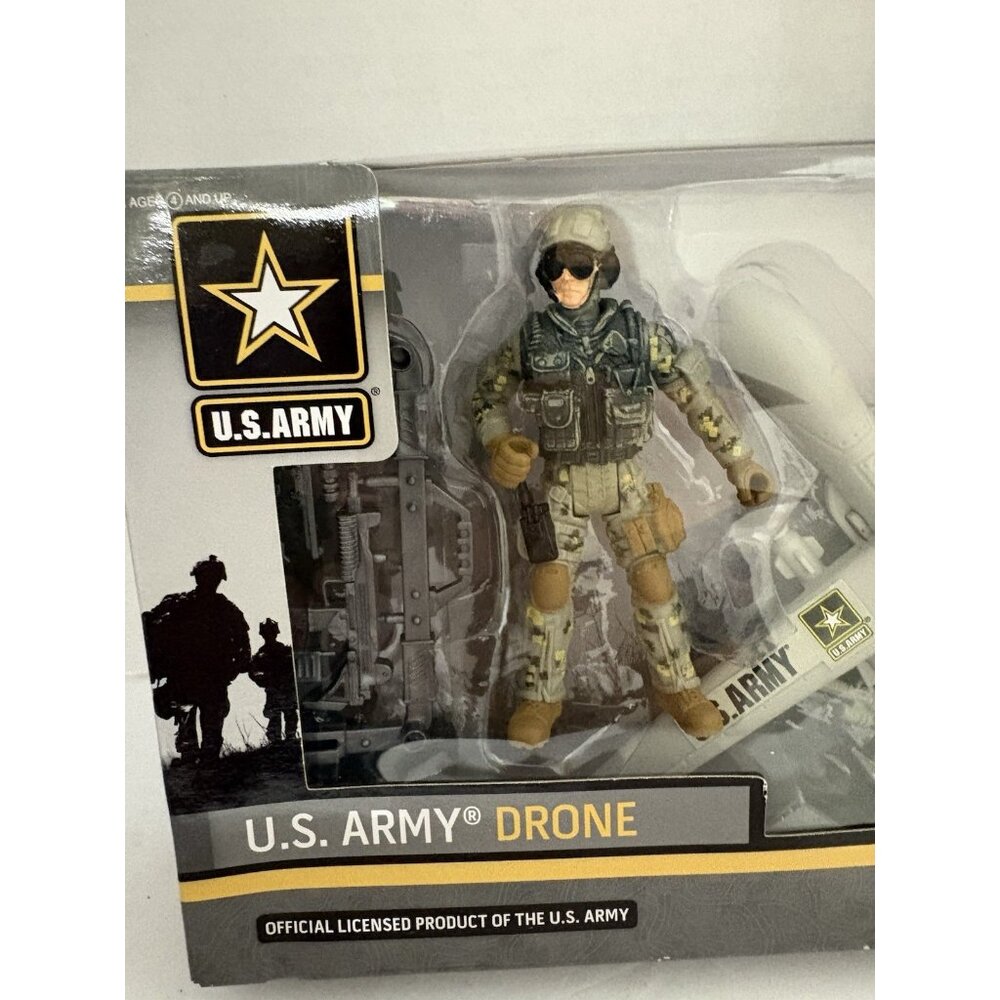 Excite U.S. Army Drone Official Licensed Action Figure Military Soldier - Picture 2 of 10